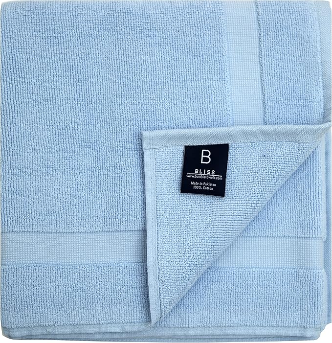Bumble Towels Bliss Luxury 2 Pack Banded Bath Mats - Image 6
