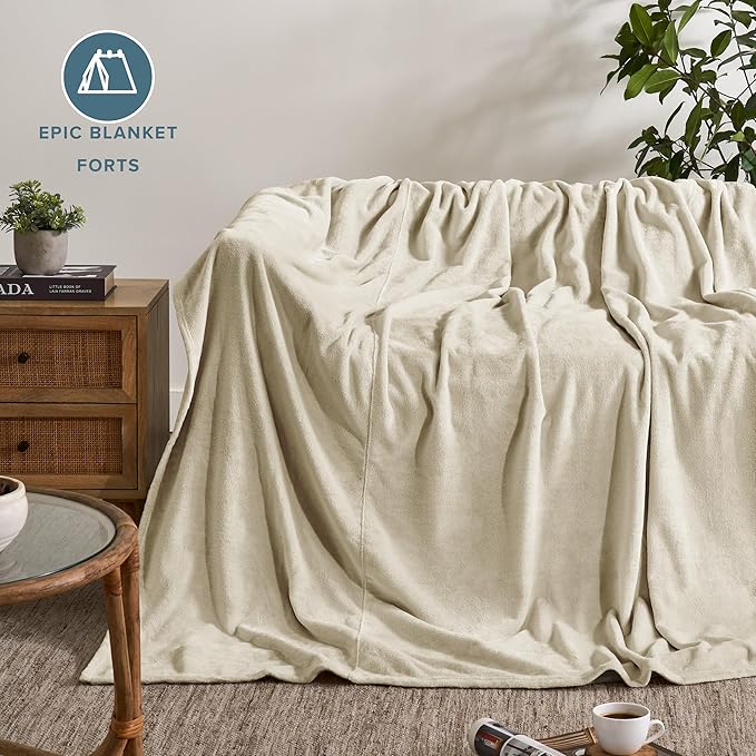 Bare Home Fleece Blanket - Image 5