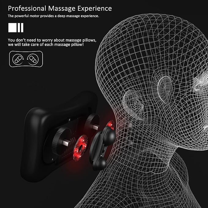 VIKTOR JURGEN Back Massager Kneading - Image 8