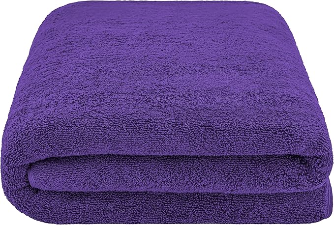 Cotton Paradise 100% Cotton 40x80 Oversized Bath Sheet, Extra Large Turkish - Image 6