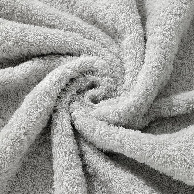 Aibaser Towels - Premium 100% Cotton Bath Towels Set, Lightweight and High - Image 8