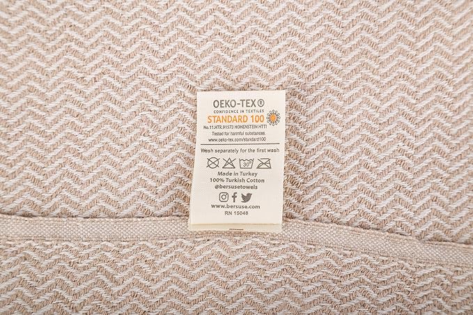Bersuse 100% Cotton Aspendos XL Throw Blanket - Image 9