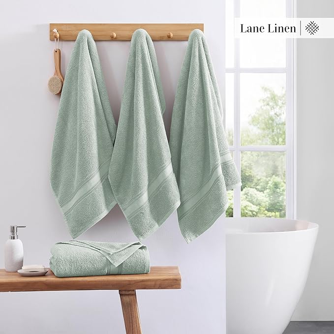 LANE LINEN Large Bath Towels - Image 2