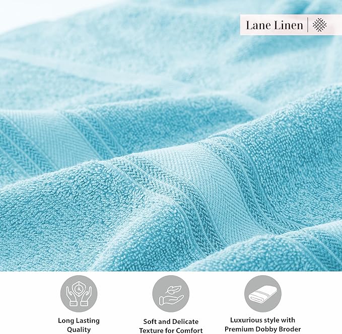 LANE LINEN Extra Large Bath Towels - Image 8