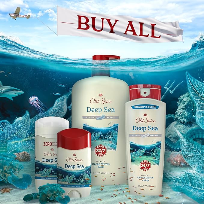 Old Spice Cleansing Body Wash for Men, 24/7 Shower Fresh - Image 9