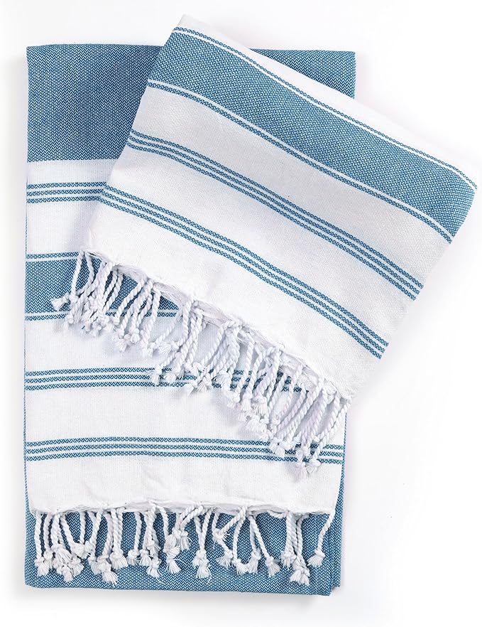 Goroly Home Cotton Turkish Peshtemal Beach Towel, Extra Large, Thin Quick Dry by GorolyHome
