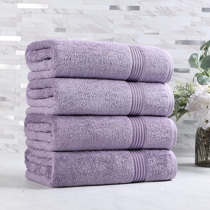 Superior Egyptian Cotton 4-Piece Bath Towel Set - Image 2