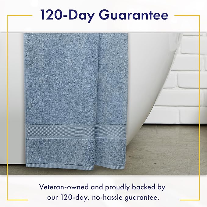 Alusa Home 100% Organic Zero-Twist Cotton Towels - Image 5