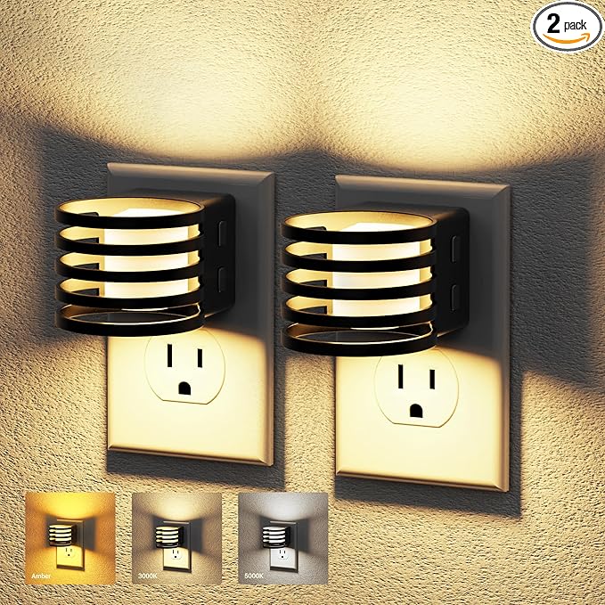 JandCase LED Night Light, Night Lights Plug into Wall by JandCase