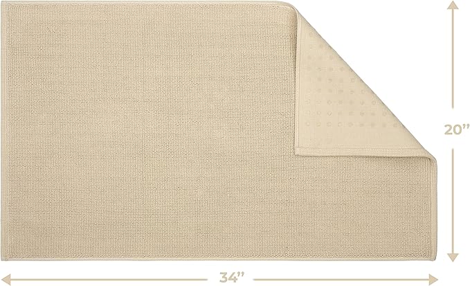Cotton Paradise 100% Cotton Non Slip Bath Mats - Image 3
