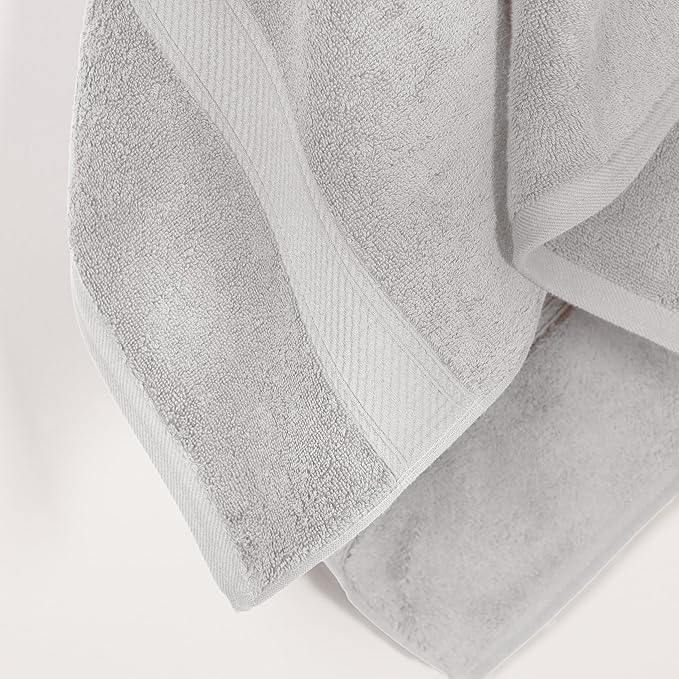 Superior Solid Egyptian Cotton Bath Towel Set - Image 6