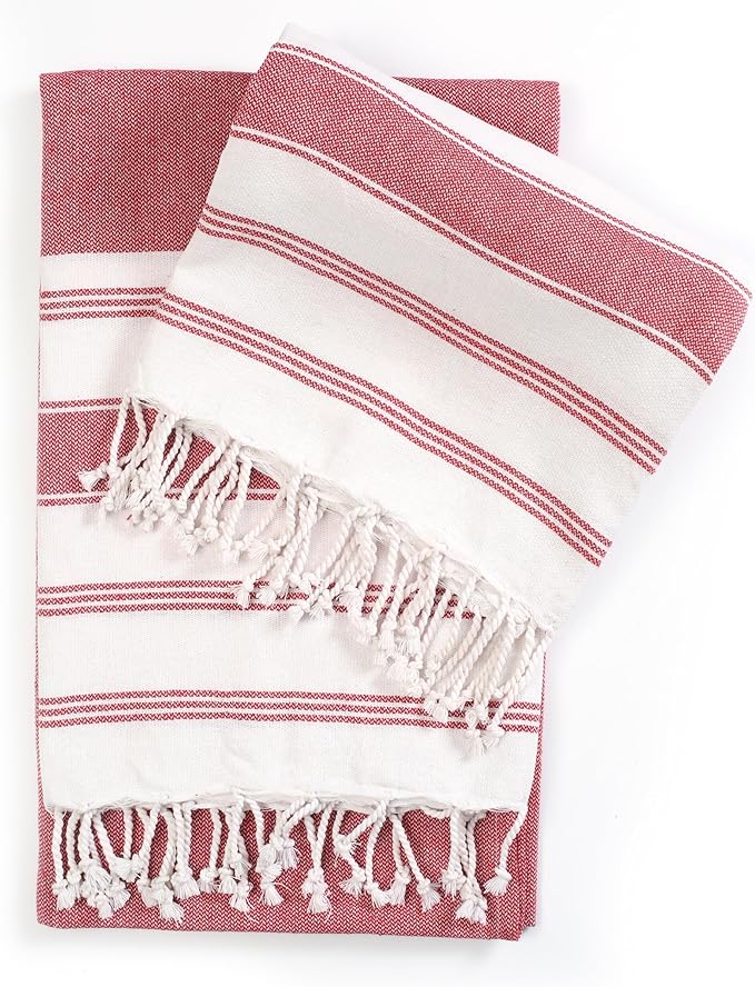 Goroly Home Cotton Turkish Peshtemal Beach Towel, Extra Large, Thin Quick Dry by GorolyHome
