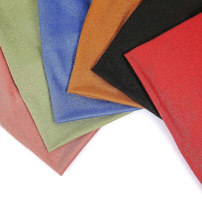 GiLi 6 Pack Wide Headbands for Women Non Slip Soft Elastic Hair Bands Yoga - Image 5
