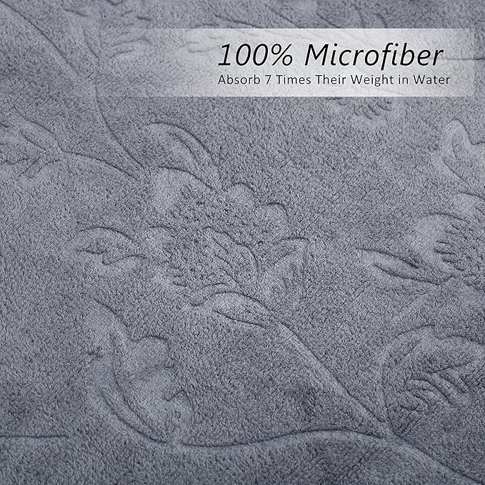 JML Bath Towels 4 Pack, Oversized Microfiber Bath Towels - Image 5