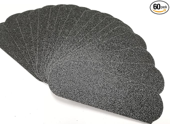 80 GRIT STAINLESS STEEL PEDICURE FILE REFILL PADS by LEDMask