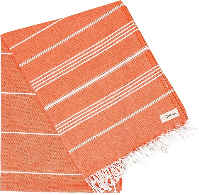 Bersuse Towels Anatolia XL Beach Blanket Throw Blanket Turkish Towel 100% - Image 6
