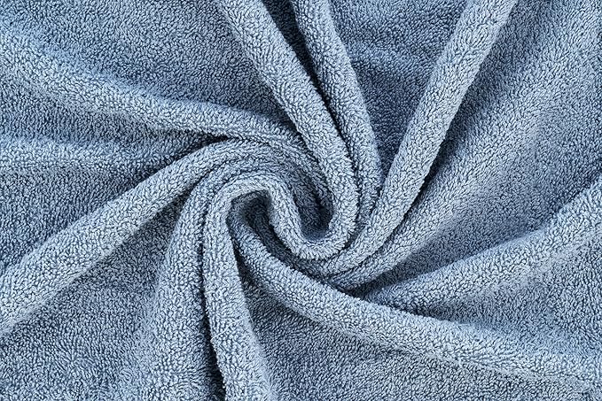CASA COPENHAGEN He & She 6Pcs 100% Egyptian Cotton Large Designer Towels Gift - Image 4