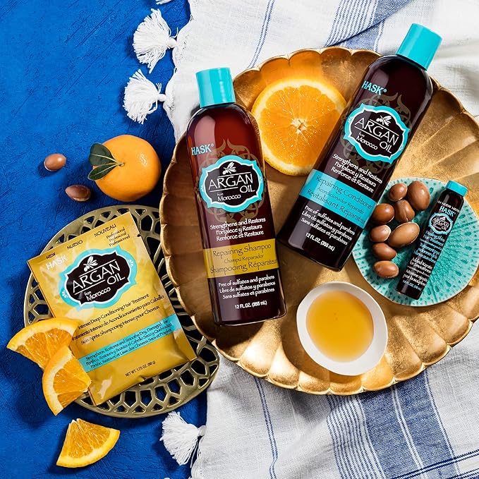 HASK ARGAN Repairing Deep Conditioner Treatments - Image 6