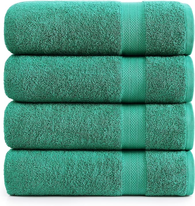 LANE LINEN Bath Towels Pack of 4 by LaneLinen