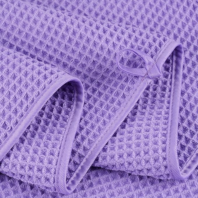 POLYTE 430 GSM Microfiber Oversize Quick Dry Lint Free Bath Towel, 60 x 30 in - Image 4