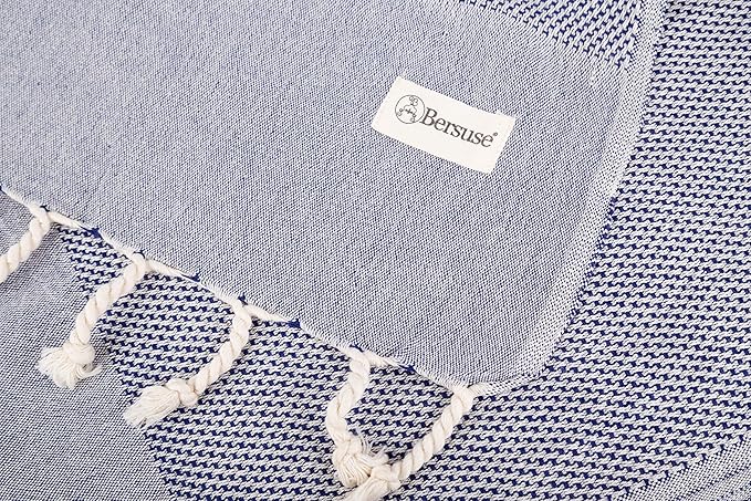 Bersuse 100% Cotton Ventura XL Throw Blanket - Image 5