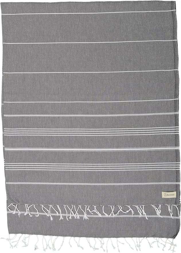 Bersuse Towels Anatolia XL Beach Blanket Throw Blanket Turkish Towel 100% by Bersuse