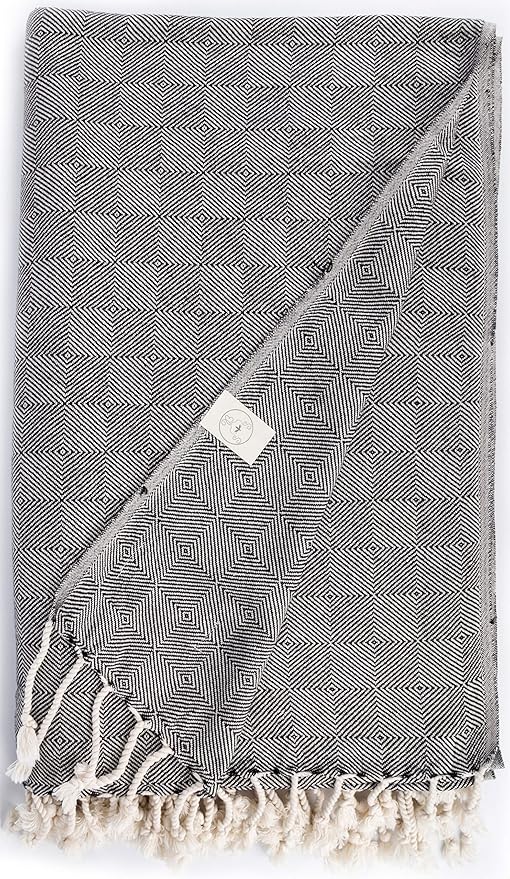 Bersuse 100% Cotton Milas XL Throw Blanket - Image 9