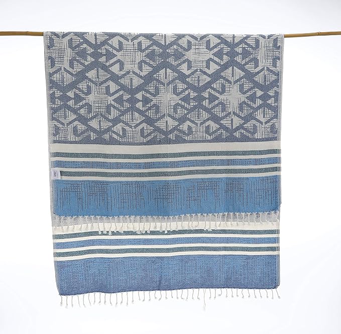 Turkish Bath Towel 100% Cotton, Eco-Friendly Quick Dry Travel Sauna Spa Beach - Image 2