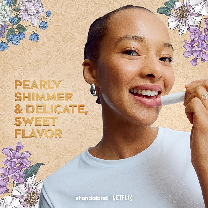 NIVEA Rose Meringue Lip Balm, Nourishing Lip Care, Bridgerton Limited Edition - Image 3