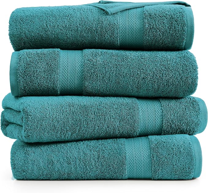 LANE LINEN 100% Luxury Cotton Bath Sheets - Image 2