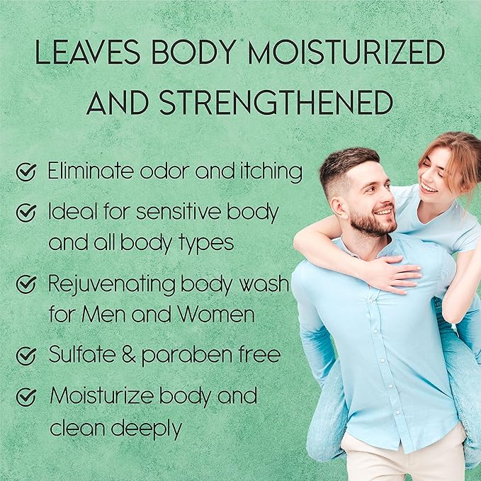 Tea Tree Body Wash with Mint & Shower Gel with Vitamin E - Image 10