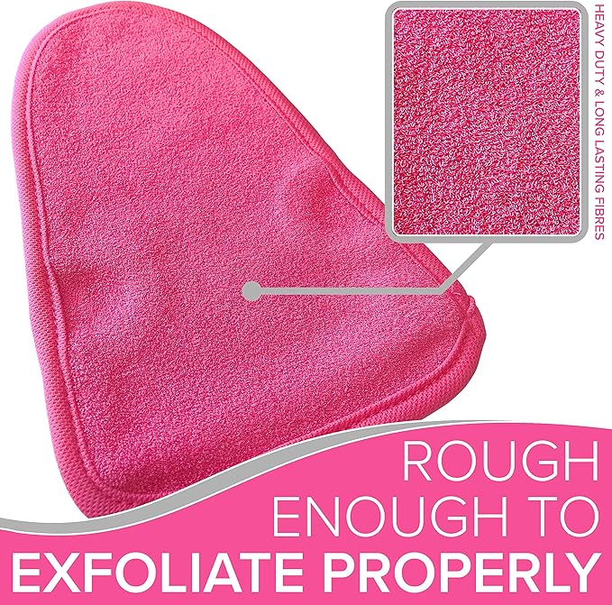 Dead Skin Exfoliating Mitt Deep Pore Cleansing Exfoliating Glove at Home - Image 2