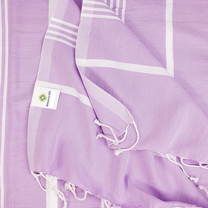 Beach Towel 100% Cotton Turkish Beach Towel Adult 38x70 Inch Pre-washed - Image 2