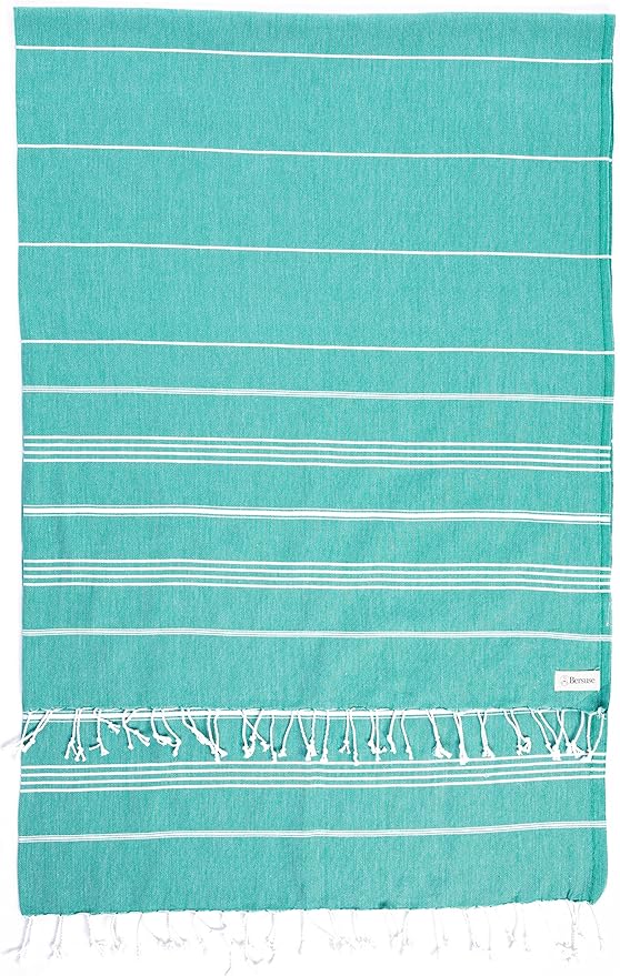 Bersuse Towels Anatolia XL Beach Blanket Throw Blanket Turkish Towel 100% by Bersuse