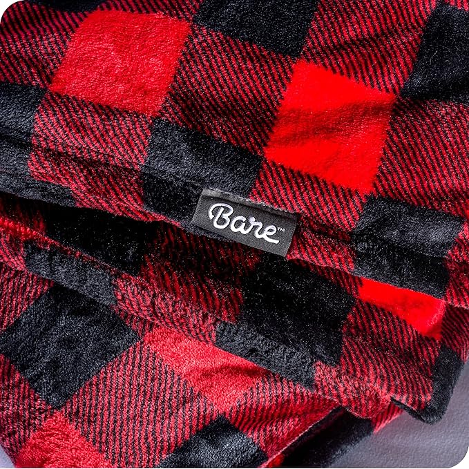 Bare Home Textured Fleece Blanket - Image 6