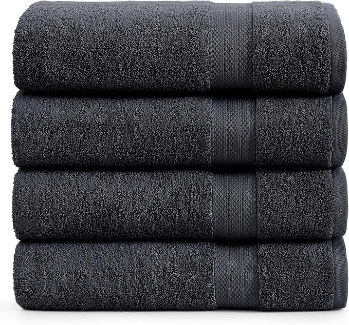 LANE LINEN Bath Towels 4 Pack by LaneLinen
