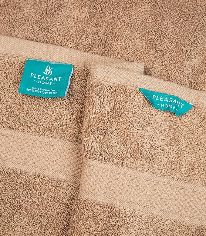 Pleasant Home Bath Towels Set of 6 100% Cotton, 515 GSM | Soft & Highly - Image 5