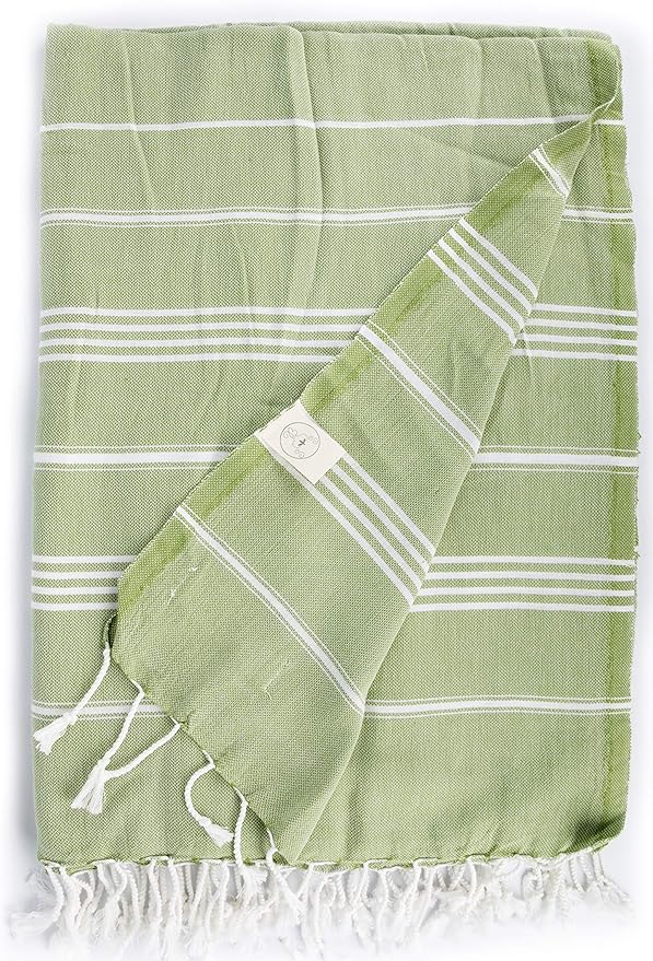 Bersuse Towels Anatolia XL Beach Blanket Throw Blanket Turkish Towel 100% by Bersuse
