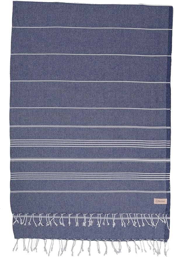 Bersuse Towels Anatolia XL Beach Blanket Throw Blanket Turkish Towel 100% by Bersuse