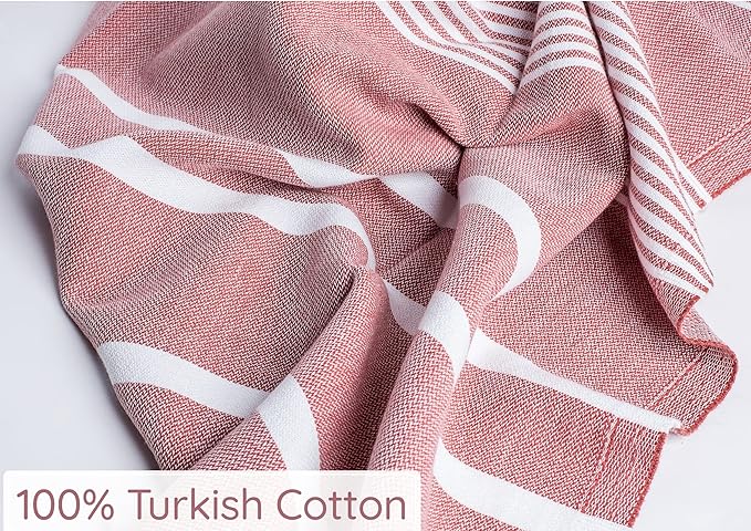 Premium Turkish Beach Towel – 100% Cotton, Quick Dry, Sand Free, Oversized - Image 7