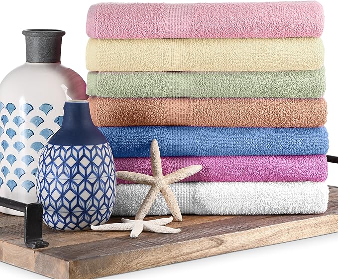 CrystalTowels 7-Pack Bath Towels - Image 8