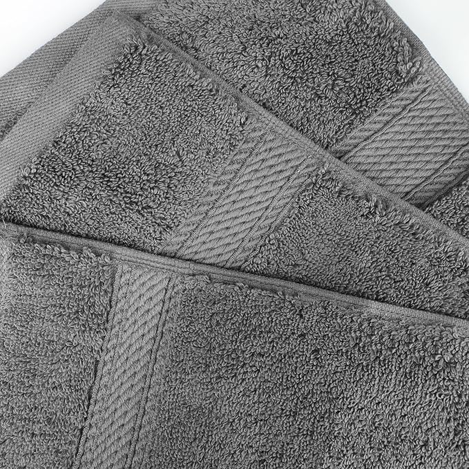 SUPERIOR Egyptian Cotton Pile Bath Sheet Set of 2, Ultra Soft Luxury Towels - Image 5